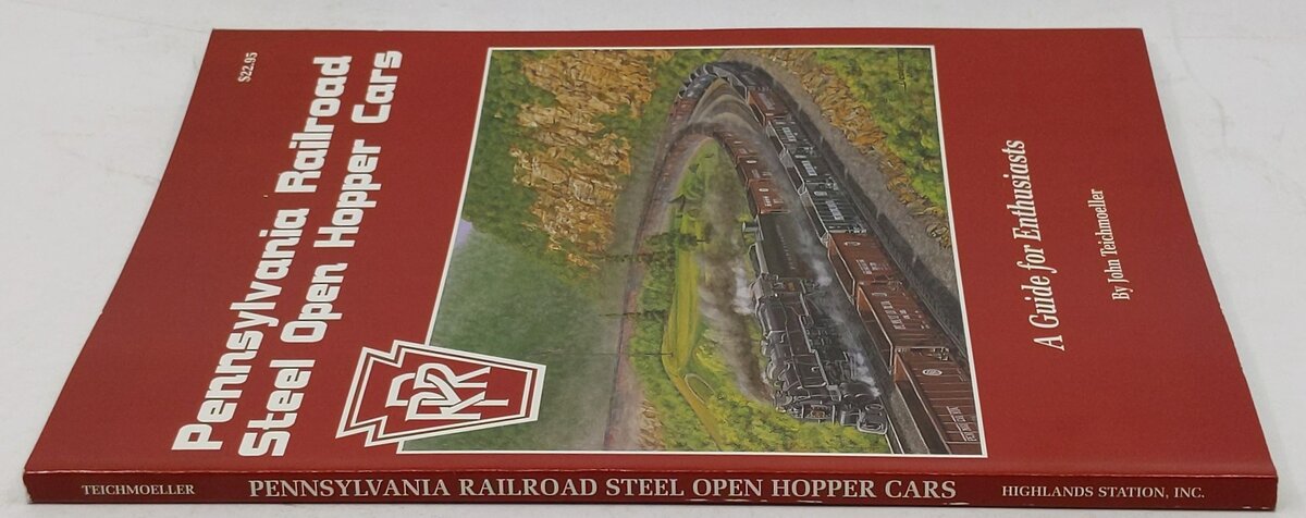 Pennsylvania Railroad Steel Open Hopper Cars Paperback Book By John Teichmoeller EX