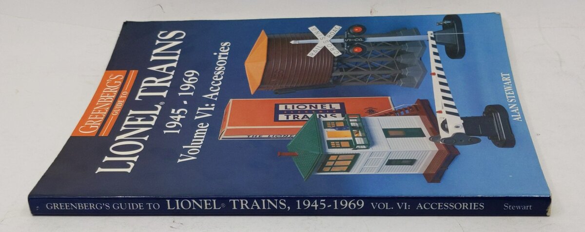 Greenberg's Guide to Lionel Trains, 1945-1969, Vol 6 Paperback Book Alan Stewart EX