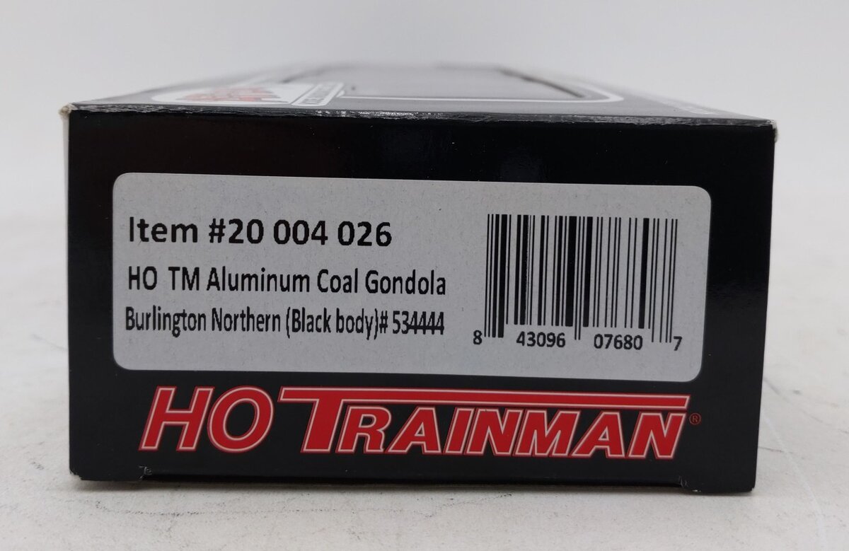 Atlas 20004026 HO Burlington Northern Aluminum Coal Gondola Car #534444