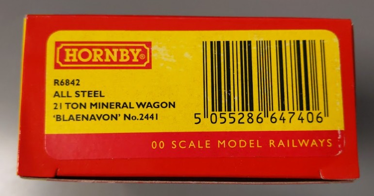 Hornby R6842 OO Gauge Blaenavon 21 Ton Mineral Wagon #2441
