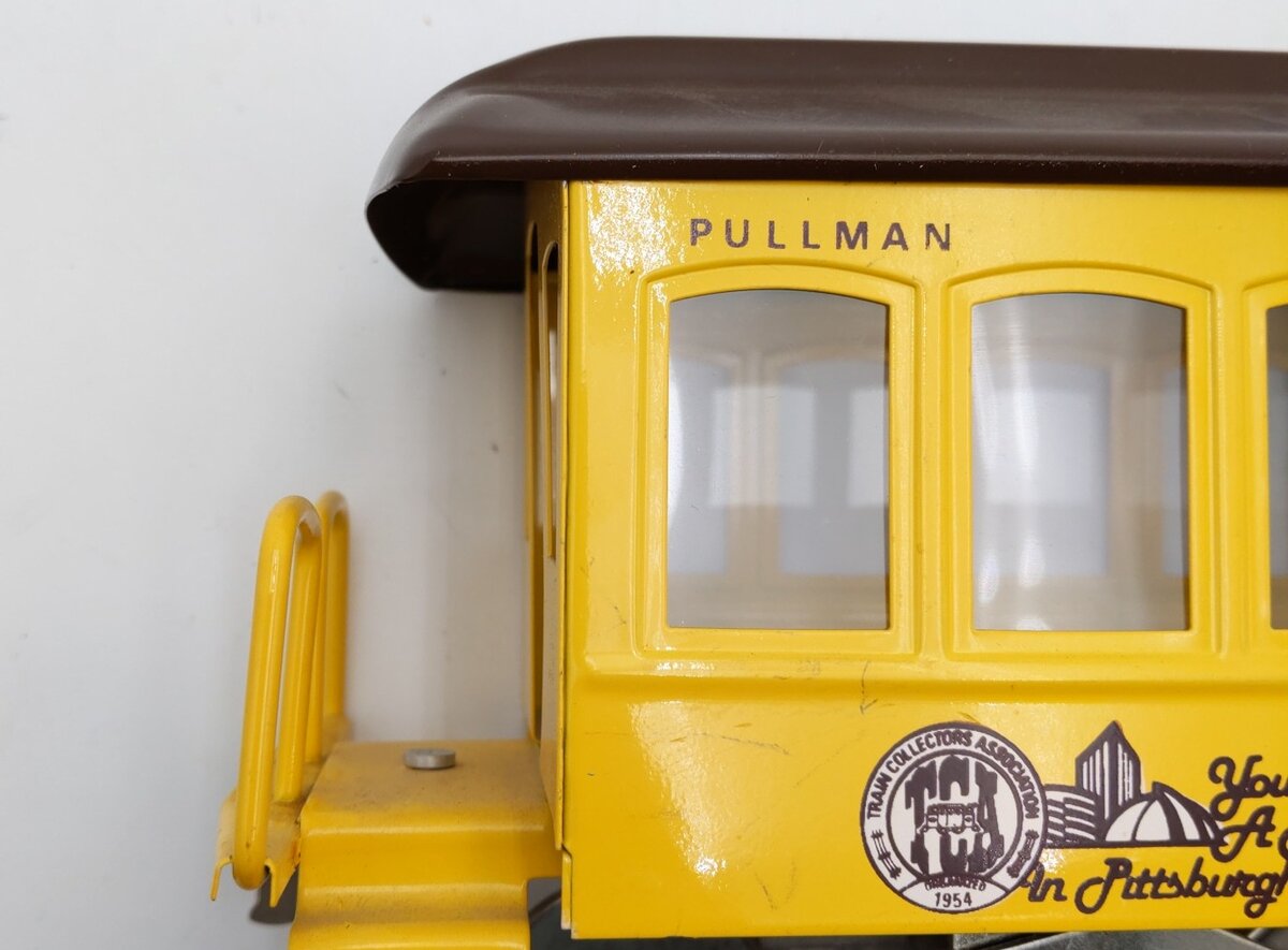 McCoy 1984 McCoy 1984 Standard Gauge TCA Pittsburgh Pullman Passenger Car VG
