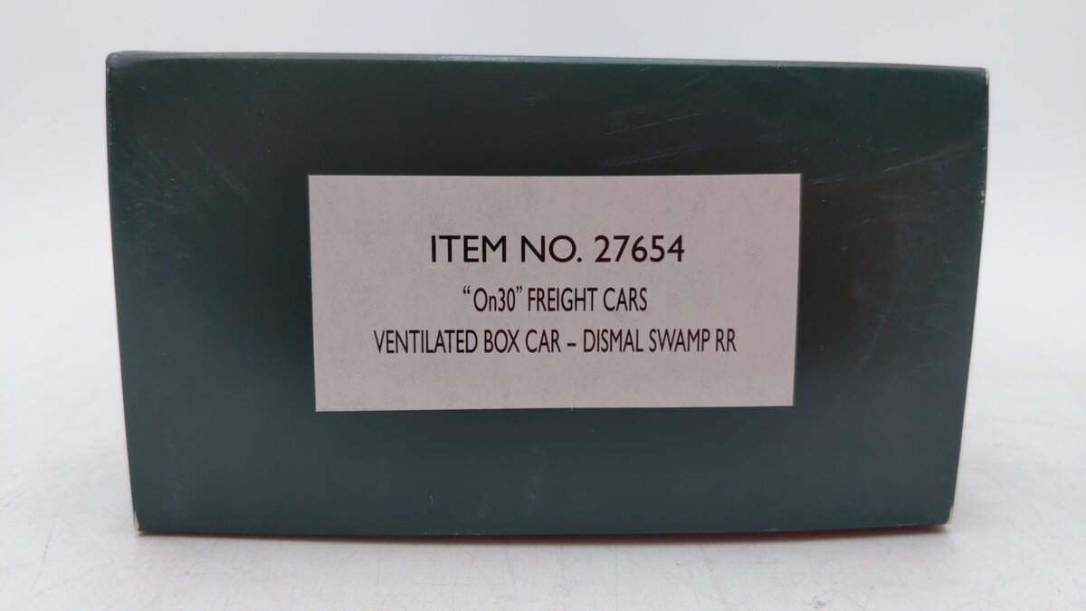 Bachmann 27654 On30 Dismal Swamp Ventilated Box Car