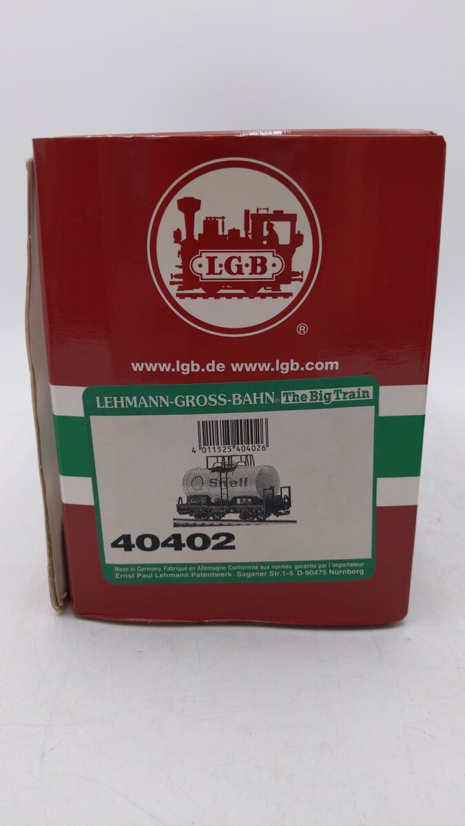 LGB 40402 G Scale Shell Tank Car LN/Box