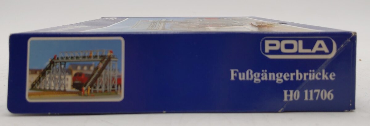 Pola 11706 HO Scale Pedestrian Bridge Plastic Model Building Kit