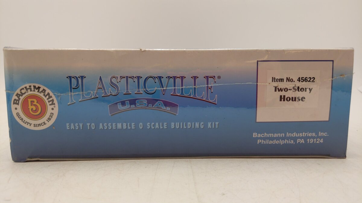 Bachmann 45622 O Plasticville Two-Story House Kit