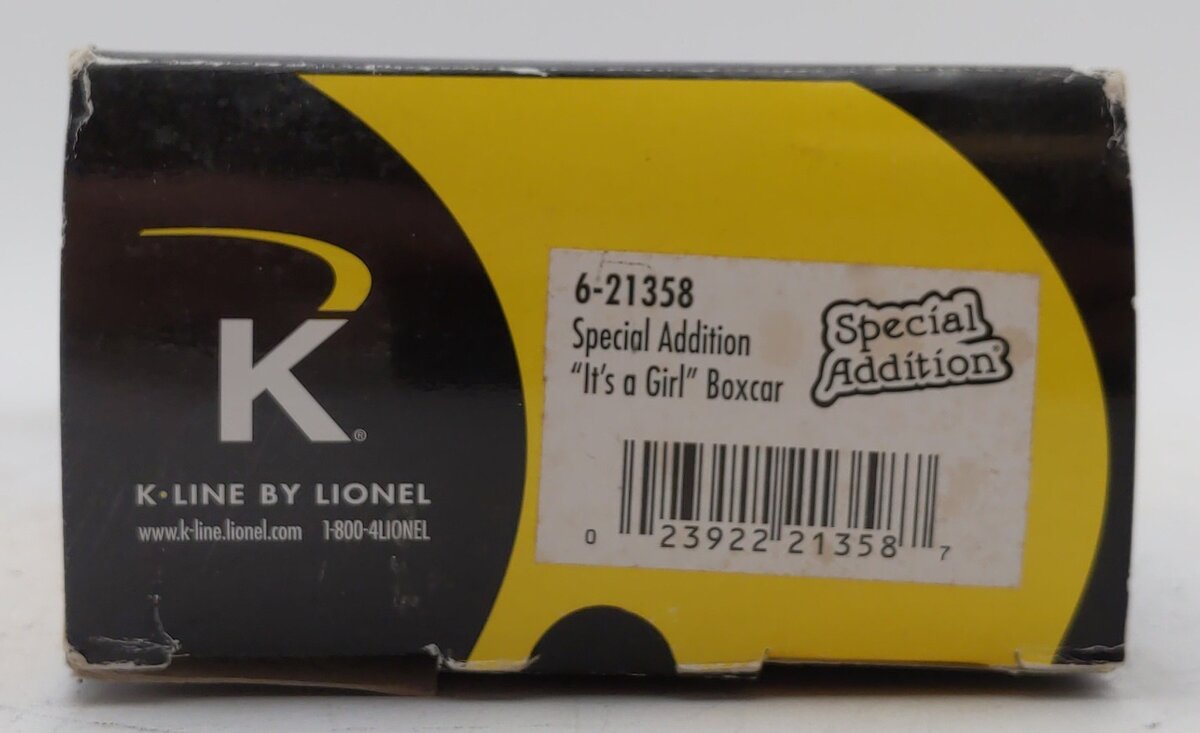 Lionel 6-21358 O Gauge Special Addition™ "It's a Girl" Boxcar #6427 EX/Box
