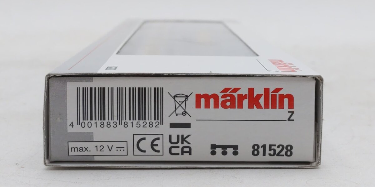 Marklin 81528 DB Network Z Gauge Electric Passenger Train Set (Set of 3)
