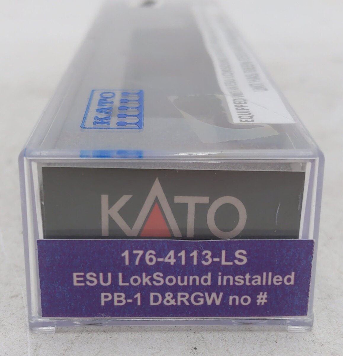 Kato 176-4113-LS N Denver & Rio Grande Western ALCO PB-1 Aspen Gold