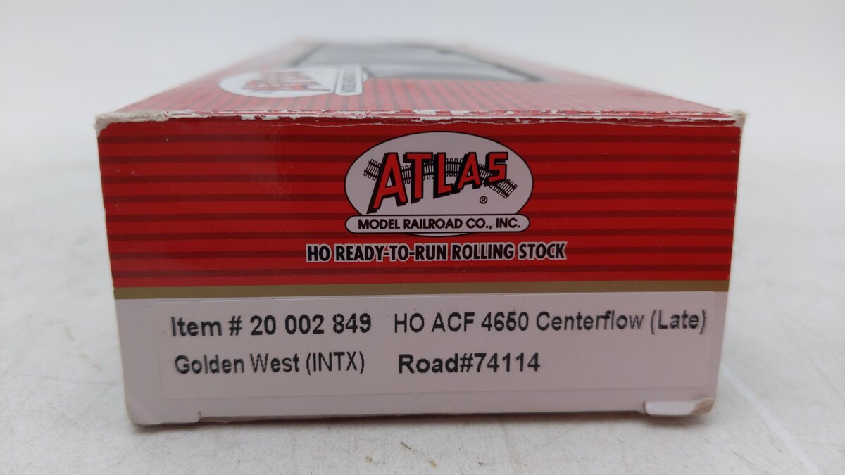 Atlas 20002849 HO Golden West Service ACF 4650 Centerflow Hopper #74114