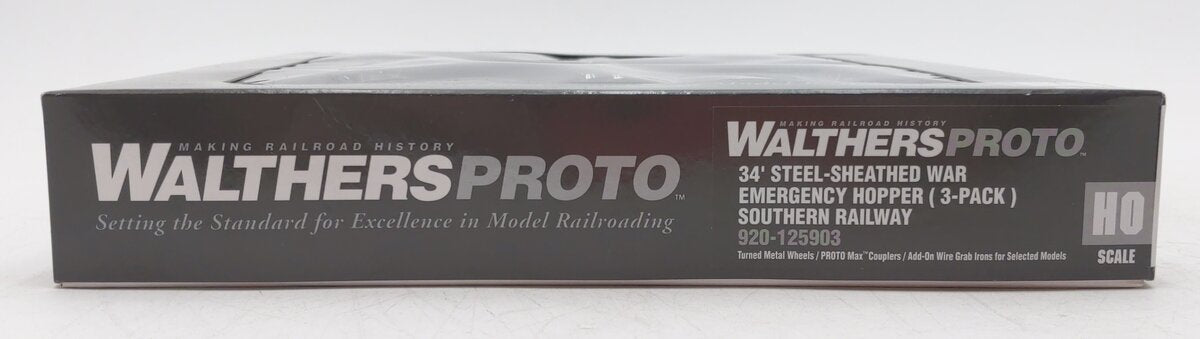 Walthers 920-125903 HO SOU 34' Steel Sheathed War Emergency Hopper (Pack of 3) NIB