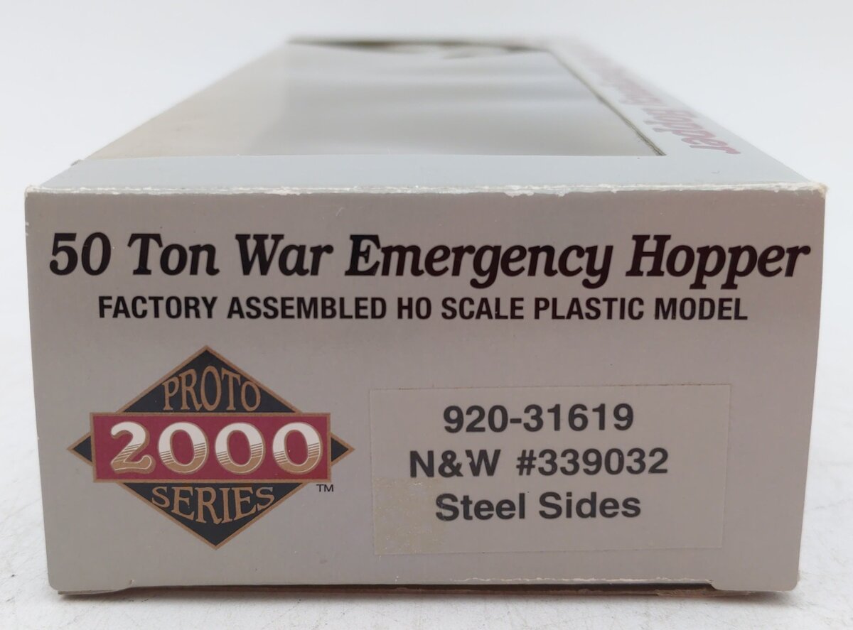 Proto 2000 920-31619 HO N&W 50 Ton War Emergency Hopper #339032 LN/Box