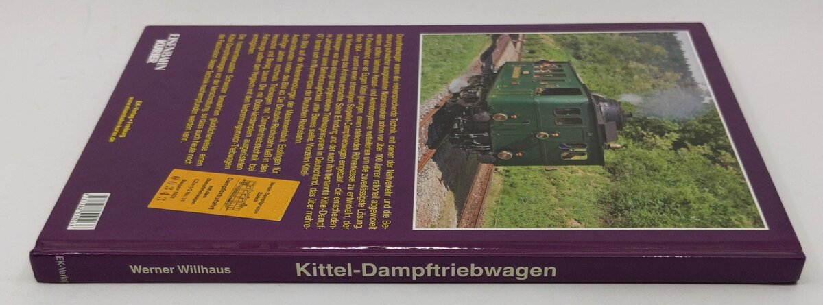 Kittel-Dampftriebwagen Hardcover Book By Werner Willhaus LN