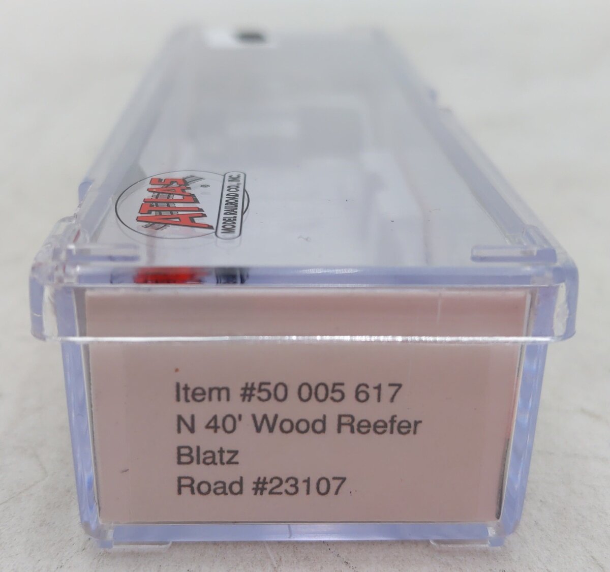 Atlas 50005617 N Blatz 40' Wood Reefer #23107 LN/Box