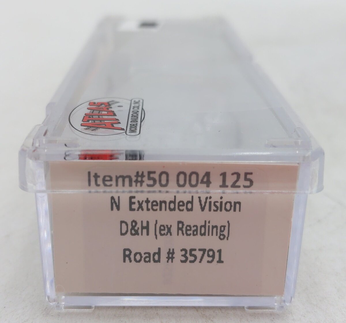 Atlas 50004125 N Delaware & Hudson (ex Reading) Extended Vision Caboose #35791