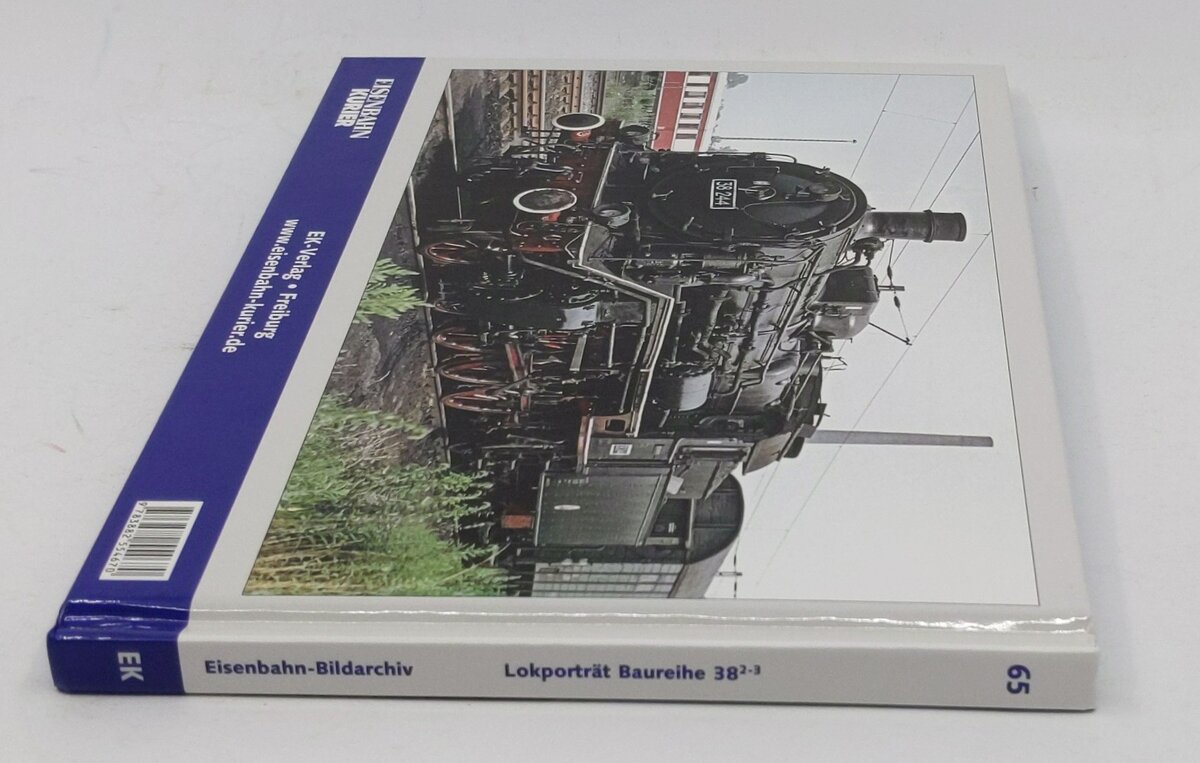 Lokporträt Baureihe 38.2-3 Hardcover Book By Rainer Heinrich LN