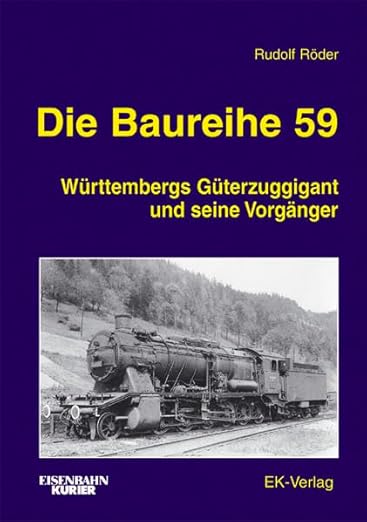Die Baureihe 59 Hardcover Book By Rudolf Roder LN