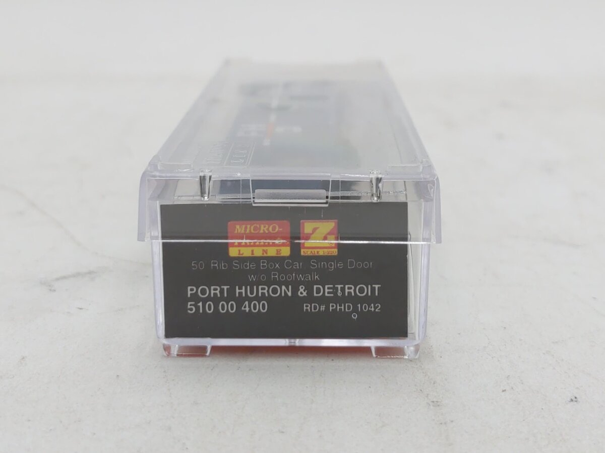 Micro-Trains 51000400 Z Port Huron & Detroit 50' Rib Side Box Car #1042