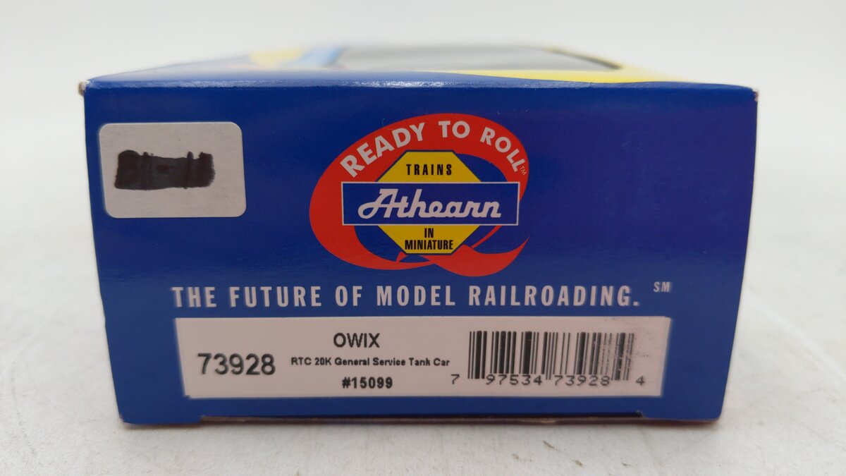 Athearn 73928 OWIX RTC 20,900 Gallon Tankcar #15099