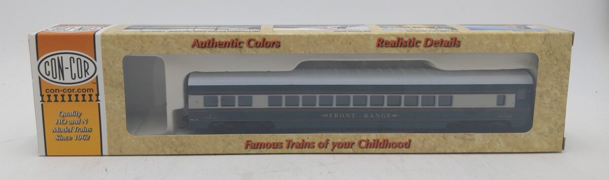 Con-Cor 0001-00900M HO Burlington Northern "Front Range" 72' Passenger Car