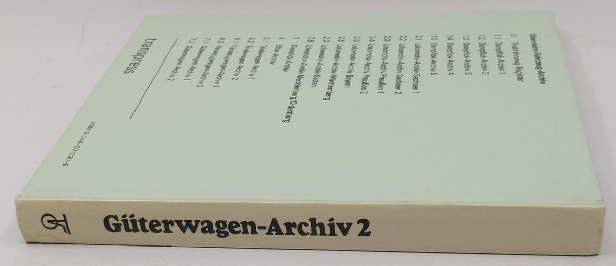 Güterwagen-Archiv 2 Hardcover Book By Helmut Behrends EX