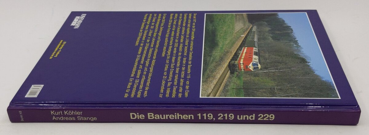Die Baureihen 119, 219 und 229 Hardcover Book By Andreas Stange LN