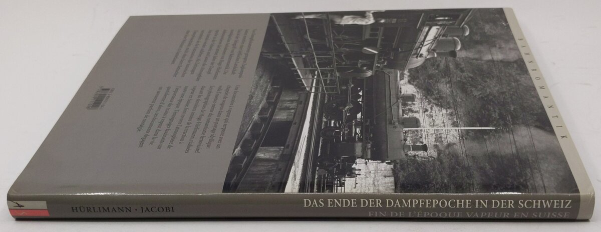 Das Ende der Dampfepoche in der Schweiz Hardcover Book By Hugo Hürlimann EX