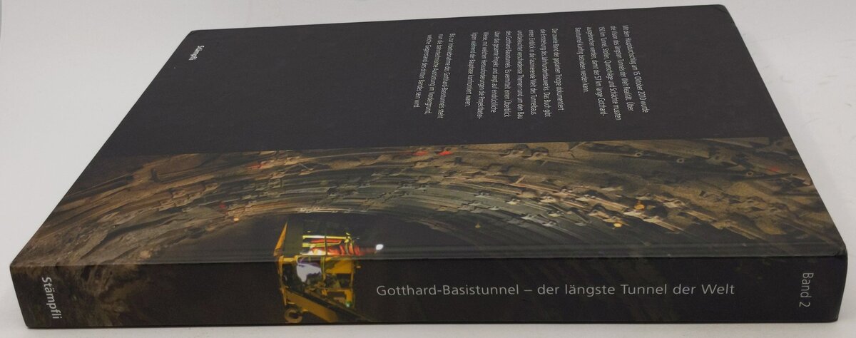 Das Jahrhundertbauwerk entsteht Hardcover Book By Stämpfli Verlag AG EX