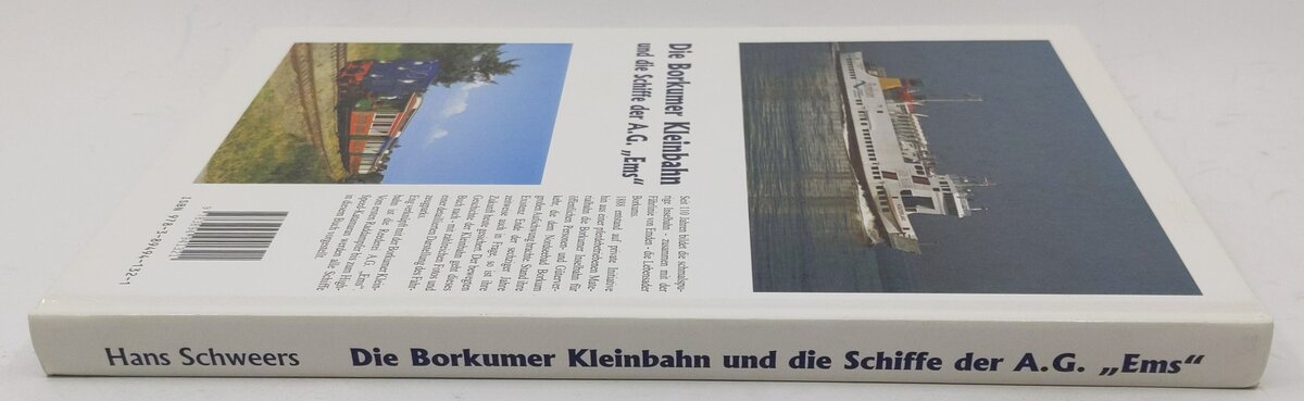Die Borkumer Kleinbahn Hardcover Book By Hans Schweers EX