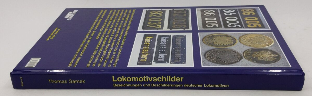 Lokomotivschilder Hardcover Book By Thomas Samek EX