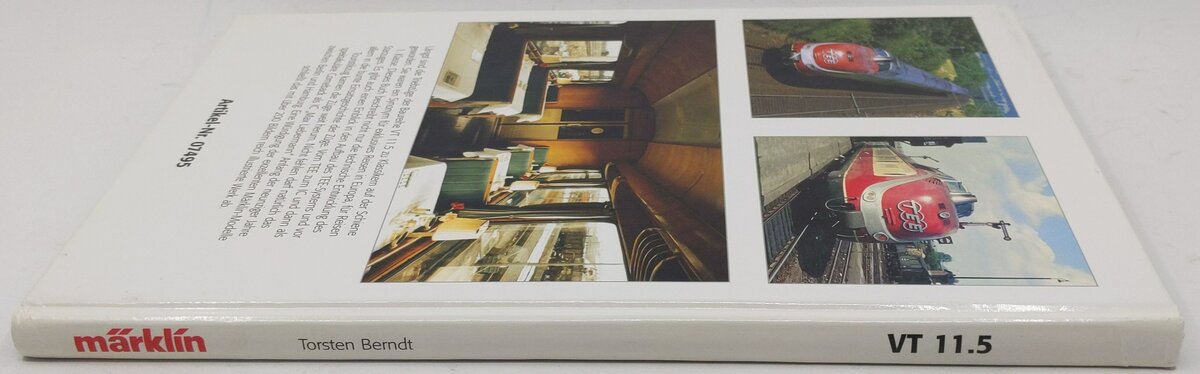 Reisen 1. Klasse. VT 11.5 Märklin Hardcover Book By Torsten Berndt EX