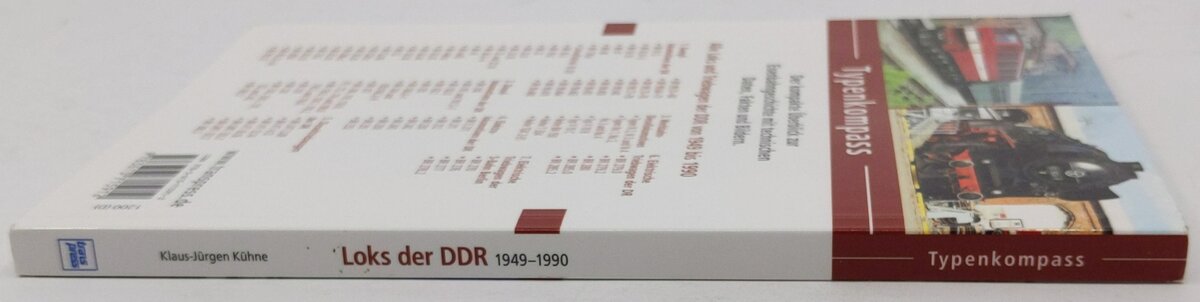 Loks der DDR: 1949-1990 Paperback Book By Klaus-Jürgen Kühne EX