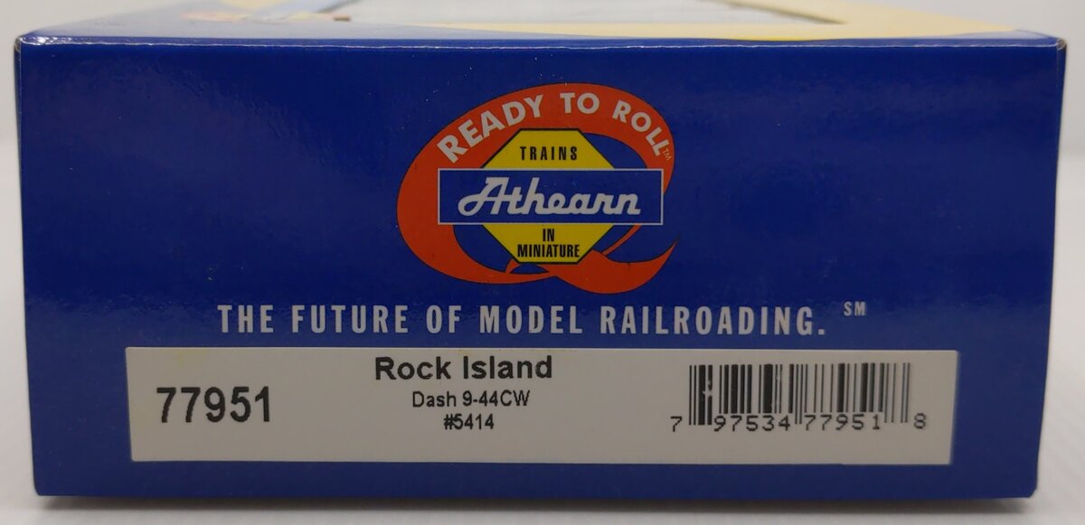 Athearn 77951 HO Rock Island RTR C44-9W Diesel Locomotive #5414