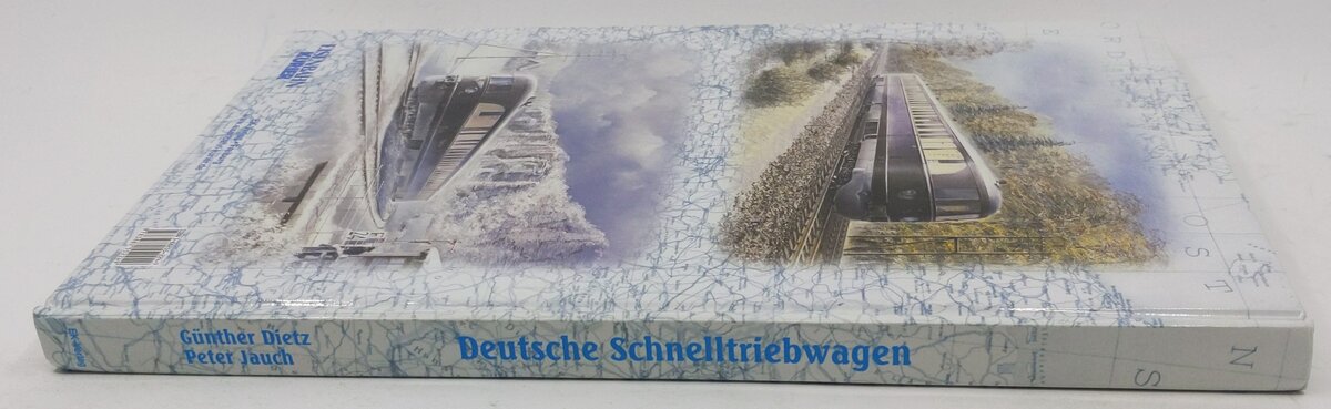 Deutsche Schnelltriebwagen. Hardcover Book By Peter Jauch EX