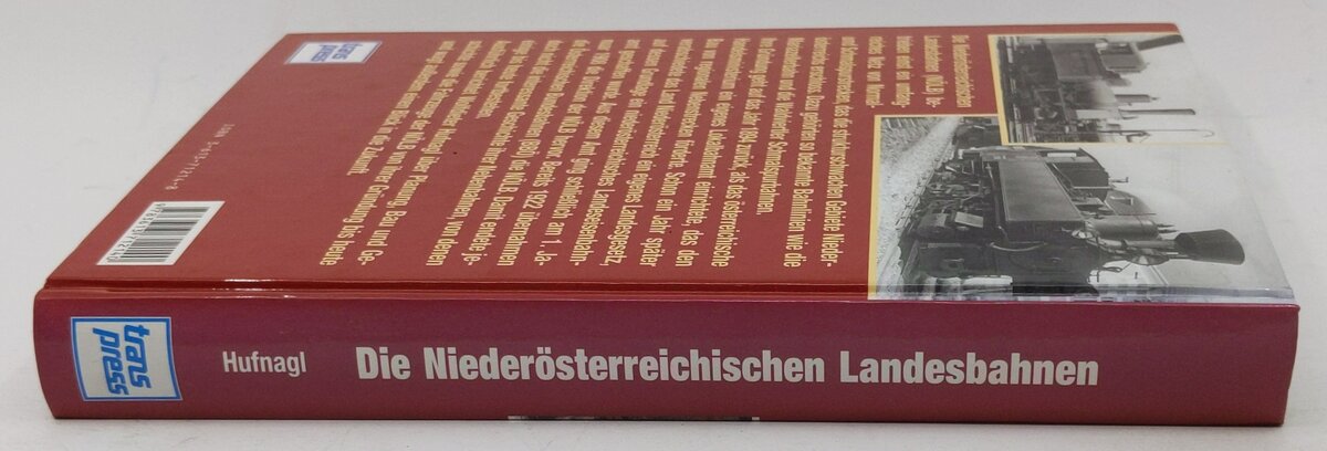 Die Niederösterreichischen Landesbahnen Hardcover Book By Wolfdieter Hufnagl EX