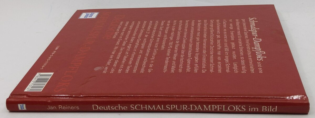 Deutsche Schmalspur-Dampfloks im Bild Hardcover Book By Jan Reiners VG