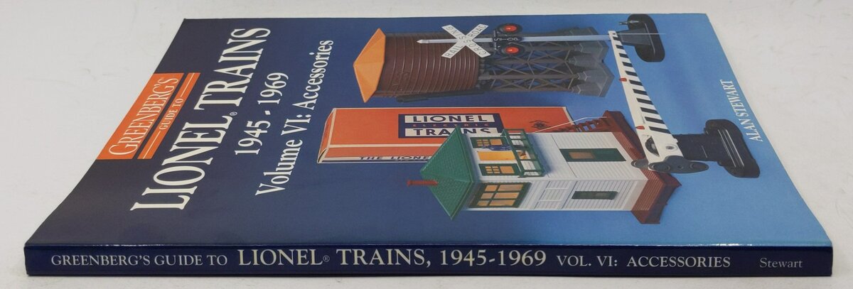 Greenberg's Guide to Lionel Trains, 1945-1969 Vol. 6 Paperback Book Alan Stewart EX