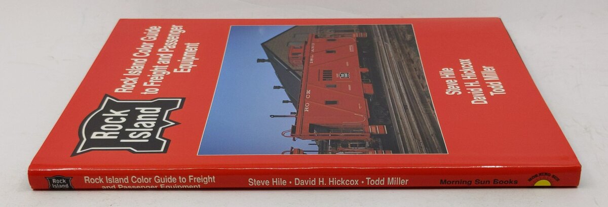 Rock Island Color Guide to Freight and Passenger Equipment Hardcover Steve Hile LN