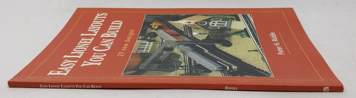 Easy Lionel Layouts You Can Build Paperback Book By Peter H. Riddle VG