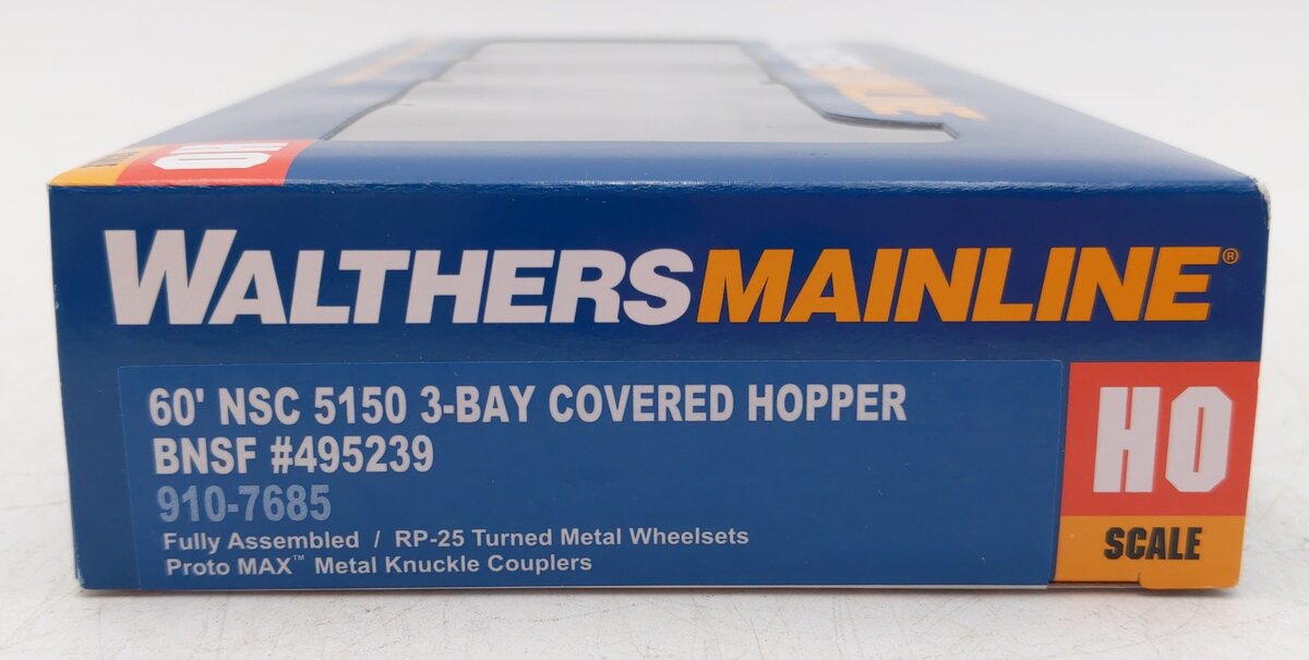 Walthers 910-7685 HO Burlington Northern Santa Fe NSC 5150 Hopper #495239