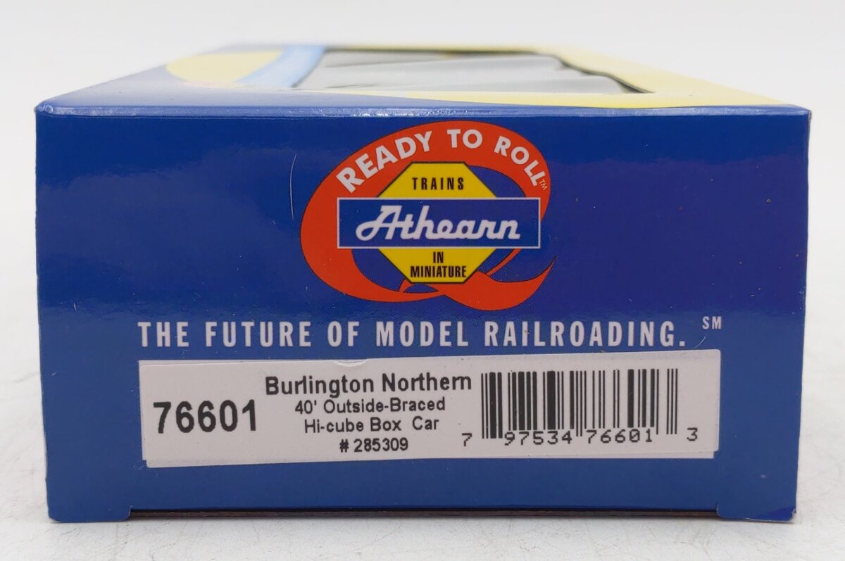 Athearn 76601 HO Burlington Northern 40' High Cube Box Car #285309