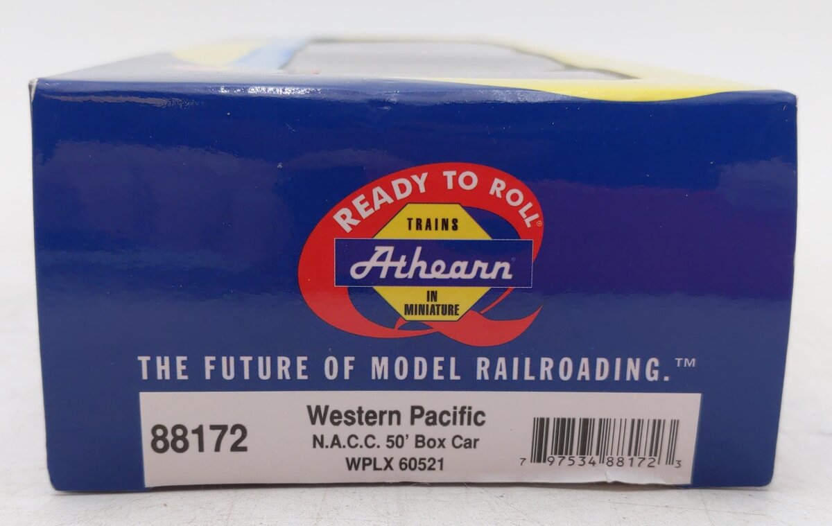 Athearn 88172 HO Western Pacific RTR 50'' NACC Boxcar #60521