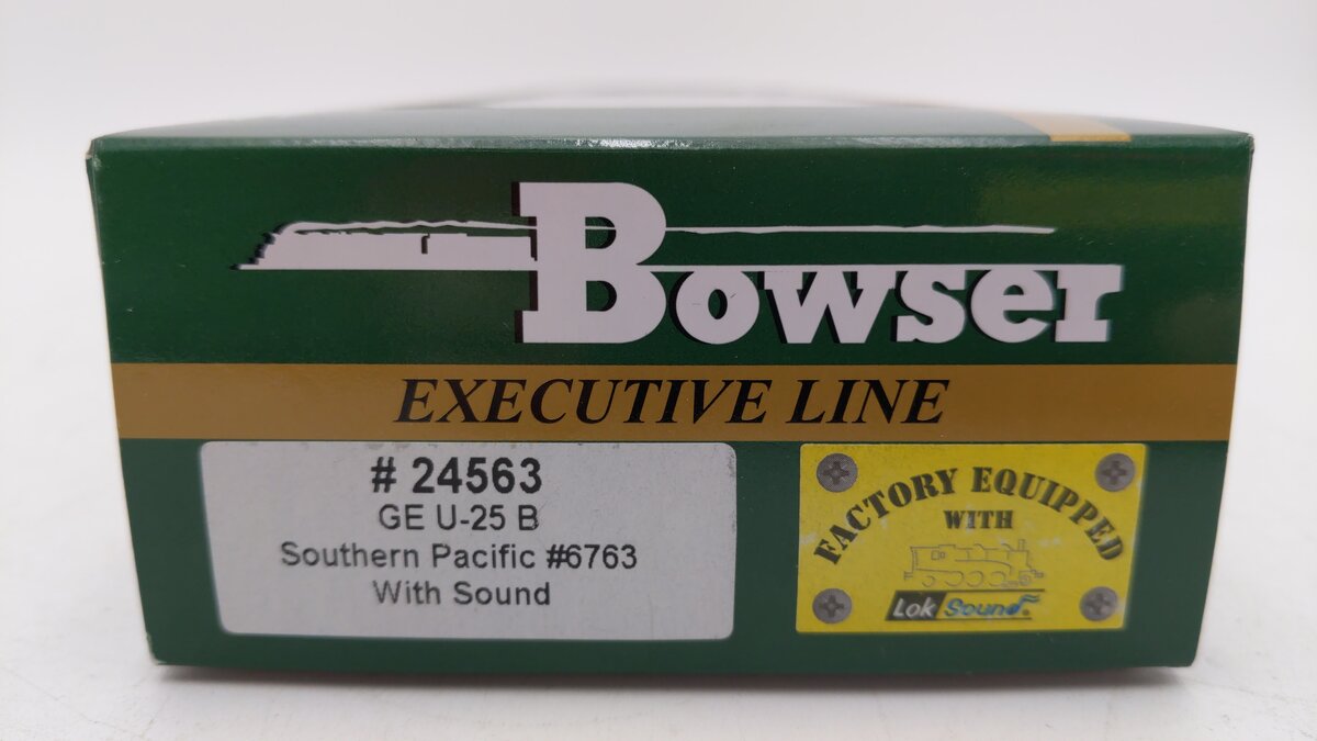 Bowser 24563 HO Southern Pacific U-25B Phase II Diesel Loco Sound/DCC #6763 LN/Box