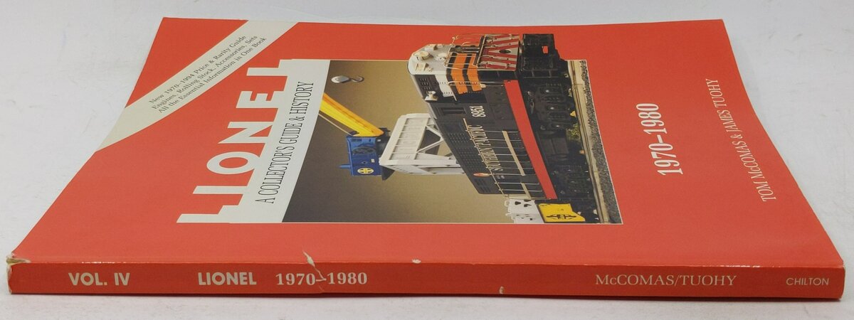 A Collector's Guide and History to Lionel Trains Paperback Book By Tom McComas VG