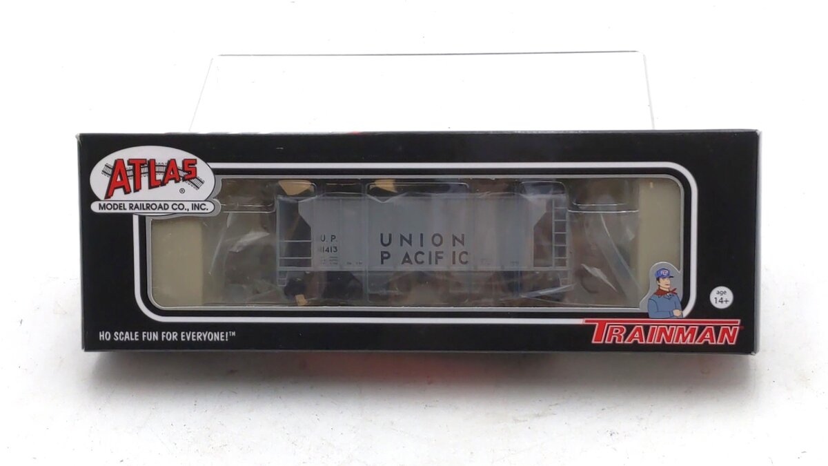 Atlas 11367 HO Scale TrainMan Union Pacific PS-2 Covered Hopper #11413