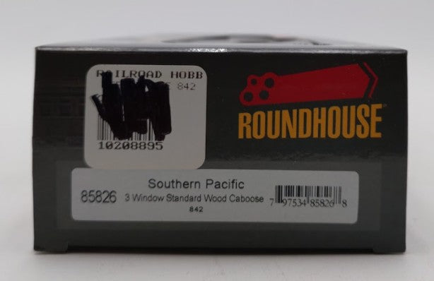 Athearn 85826 HO Southern Pacific RTR 30' 3-Window Caboose #842