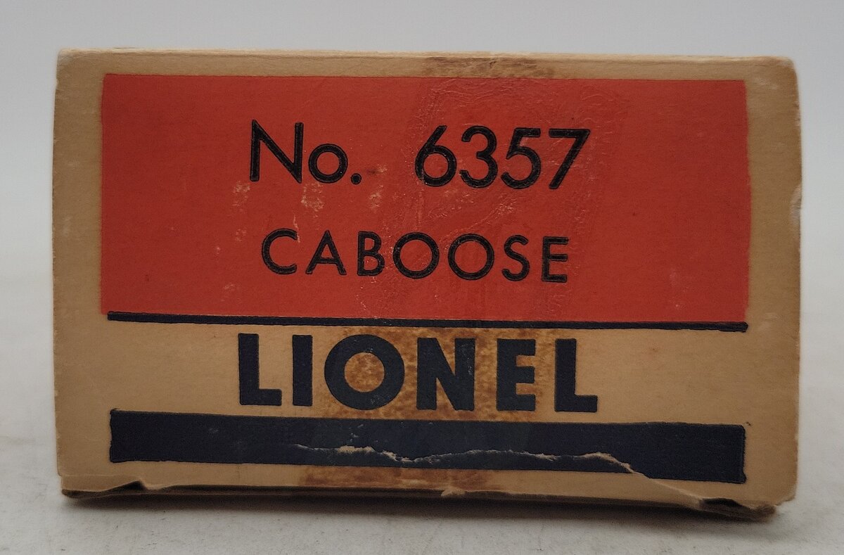 Lionel 6357 Vintage O Lionel Lines Circle L SP Style Lighted Caboose #6357 VG/Box