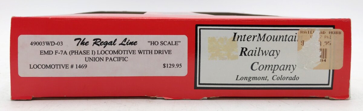 InterMountain 49003WD-03 HO Union Pacific EMD F-7A Diesel Locomotive #1469 LN/Box