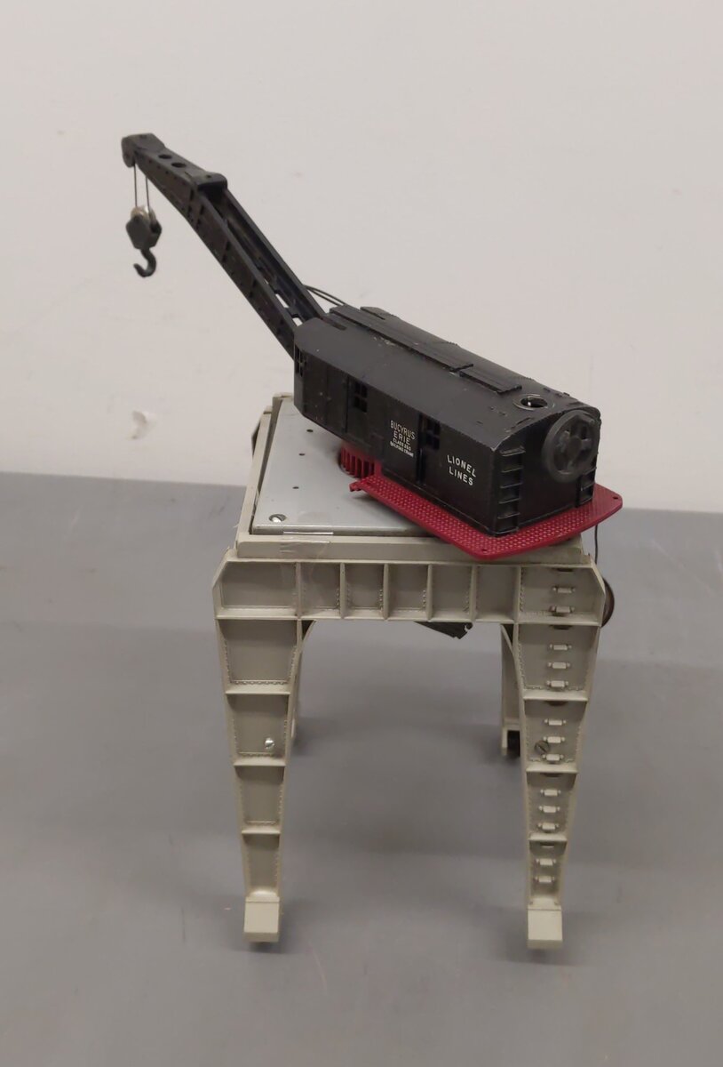 Lionel 282 Vintage O Bucyrus Erie Remote Control Gantry Crane VG/Box