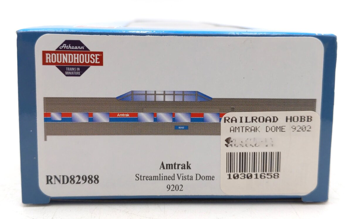 Roundhouse 82988 HO Amtrak Streamline Vista Dome #9202