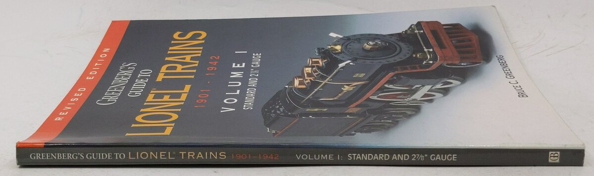 Greenberg's Guide to Lionel Trains, 1901-1942, Vol.1 Paperback Book VG